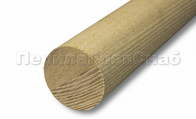 Поручень деревянный из Ясеня Ø50мм -  5,0 м премиум (1 сращение) Ф-1635 Поручень деревянный из Ясеня Ø50мм -  5,0 м премиум (1 сращение) Ф-1635