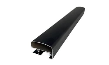 Трек для раздвижной системы на G-профиле, длина 2000мм, черный t408 BL купить в Воронеже