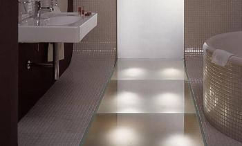 Стеклянные полы в ванной в Воронеже. Готовые проекты ПерилаГлавСнаб