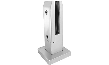 Стеклодержатель литой напольный, плоский 50х50х190 мм, шлифованный (AISI 304) Фk275-2 купить в Воронеже Стеклодержатель литой напольный, плоский 50х50х190 мм, шлифованный (AISI 304) Фk275-2 купить в Воронеже