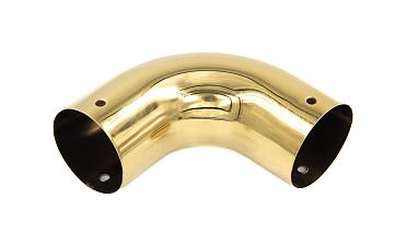 Отвод 90° для круглого пластикового поручня, золото k259-88 купить в Воронеже
