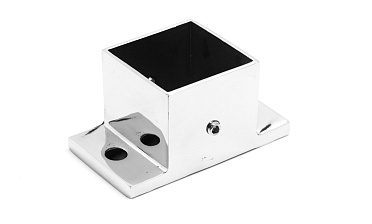 Фланец для трубы 40х40, укороченный, полированный, литой AISI 304 k553 купить в Воронеже