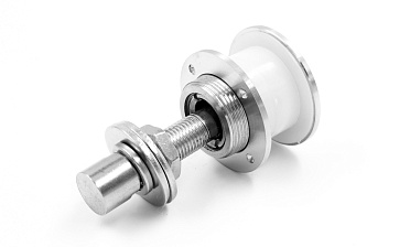 Рутель для крепления козырьков на ванты, разборный, для стекла 10-26 мм, нержавеющая сталь AISI 316, полированная k274-2 купить в Воронеже Рутель для крепления козырьков на ванты, разборный, для стекла 10-26 мм, нержавеющая сталь AISI 316, полированная k274-2 купить в Воронеже