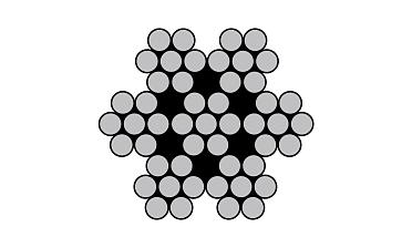 Трос из нержавеющей стали средней жесткости Ø6 мм AISI 304 Ф-1070 купить в Воронеже