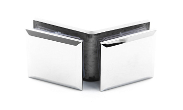 Коннектор для душевой стекло-стекло 135°, нержавеющая сталь AISI 304, полированная t736 PSS купить в Воронеже Коннектор для душевой стекло-стекло 135°, нержавеющая сталь AISI 304, полированная t736 PSS купить в Воронеже