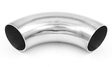 Длинный отвод поручня под сварку Ø50.8х180х1.5 мм, длина 180 мм, полированный 400 Grit, (aisi 304) k021-11 купить в Воронеже