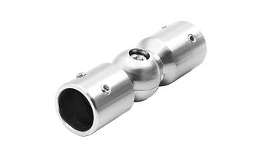 Соединитель труба-труба произвольный угол, нерж. шлифованный t915 SSS купить в Воронеже