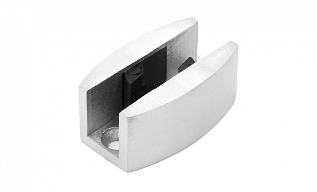 Направляющая для стеклянной двери, нержавеющая сталь AISI 304, шлифованная t834 SSS Направляющая для стеклянной двери, нержавеющая сталь AISI 304, шлифованная t834 SSS