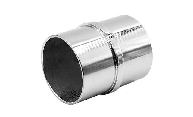 Соединитель трубы Ø42.4х1.45 мм, внутренний, (AISI 304) k382 Соединитель трубы Ø42.4х1.45 мм, внутренний, (AISI 304) k382