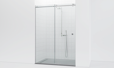 Комплект фурнитуры для душевой перегородки в проеме на профиле с раздвижной дверью t562-1 купить в Воронеже