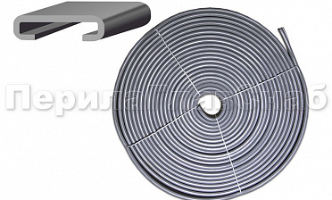 Поручень ПВХ пластиковый, цвет серый, на полосу 40х4 мм Ф-0681  купить в Воронеже Поручень ПВХ пластиковый, цвет серый, на полосу 40х4 мм Ф-0681  купить в Воронеже