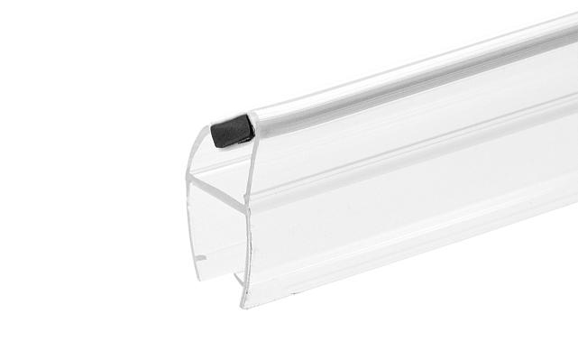 Комплект уплотнителей для стекла в душевую кабину (2 шт.), стекло-стекло 10 мм, с магнитом 135°, 2200 мм t228 3