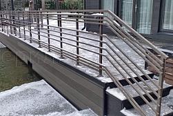 Ограждение входных групп в Воронеже. Готовые проекты ПерилаГлавСнаб - фото 12