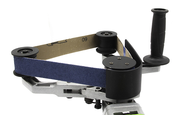 Трехроликовая ленточная шлифовальная машина k990 7 Трехроликовая ленточная шлифовальная машина k990 7