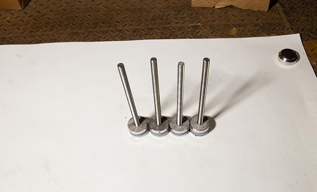 Комплект торцевого крепления несущего стекла, гайка-шайба Ø50х10х18 мм с внутренней резьбой М16(для оцинковки), полированный AISI 304, уценка k277-7-У 6