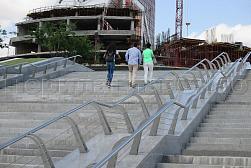 Перила для лестниц из металла в Воронеже. Готовые проекты ПерилаГлавСнаб - фото 3