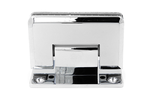 Петля для душевой кабины стена-стекло 90° 90х55 мм AISI 304 полированная t301 PSS 7