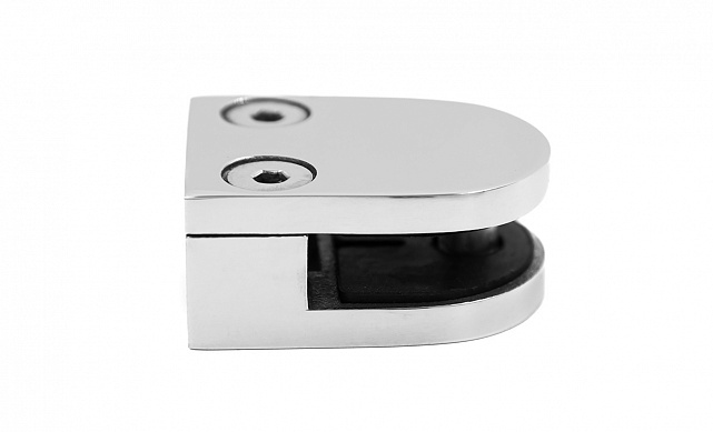 Стеклодержатель литой с вставками под стекло 8-10 мм, 4+4 мм, на плоскость 40х22х50, полированный (AISI 304) k002-10 6 Стеклодержатель литой с вставками под стекло 8-10 мм, 4+4 мм, на плоскость 40х22х50, полированный (AISI 304) k002-10 6