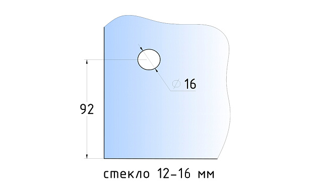 Стеклодержатель литой напольный, круглый Ø50х190 мм, шлифованный (AISI 304) Фk276-3 3 Стеклодержатель литой напольный, круглый Ø50х190 мм, шлифованный (AISI 304) Фk276-3 3