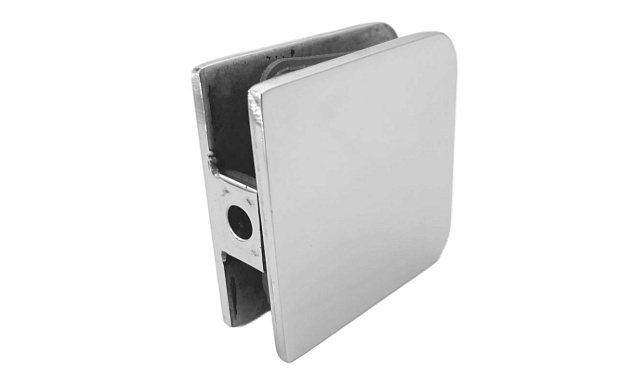 Коннектор для душевой кабины стена-стекло, 45х45, AISI 304 полировка, вырез 61 t720 PSS 5 Коннектор для душевой кабины стена-стекло, 45х45, AISI 304 полировка, вырез 61 t720 PSS 5