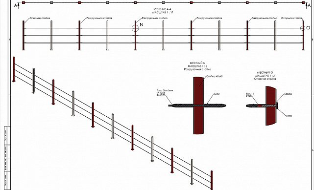 Трос из нержавеющей стали средней жесткости Ø5 мм AISI304 Ф-1061 3 Трос из нержавеющей стали средней жесткости Ø5 мм AISI304 Ф-1061 3