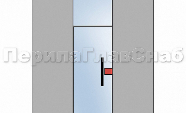 Защелка с ответной частью на стену и пол, полированная, вырез 17 t138 PSS 3 Защелка с ответной частью на стену и пол, полированная, вырез 17 t138 PSS 3