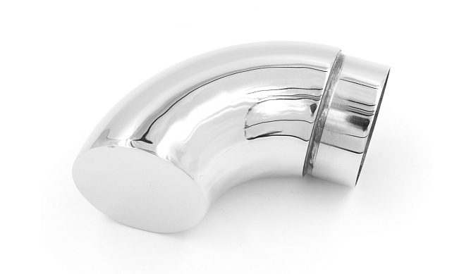 Заглушка с отводом Ø50.8х1.5 мм (AISI 304) k067 3 Заглушка с отводом Ø50.8х1.5 мм (AISI 304) k067 3