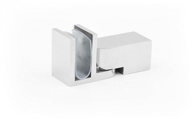 Крепежный элемент регулируемый, глухой для трубы 15х15 мм, полированный t803 PSS 5 Крепежный элемент регулируемый, глухой для трубы 15х15 мм, полированный t803 PSS 5