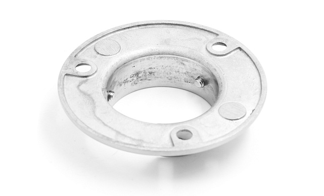 Фланец настенный, для Ø48.3мм, под 3 самореза 4.8мм, литой, шлифованный, AISI304 Фk238-2 3 Фланец настенный, для Ø48.3мм, под 3 самореза 4.8мм, литой, шлифованный, AISI304 Фk238-2 3