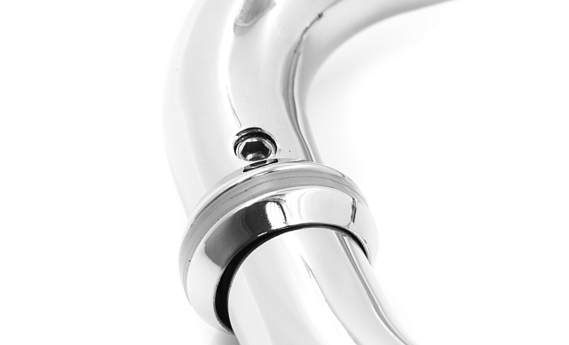 Дверная ручка-скоба 19х450х200 мм, полированная, AISI 304 t626-19 PSS 4 Дверная ручка-скоба 19х450х200 мм, полированная, AISI 304 t626-19 PSS 4