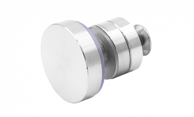 Крепление трека к стеклу AISI 304 шлифованное t449 SSS  5 Крепление трека к стеклу AISI 304 шлифованное t449 SSS  5