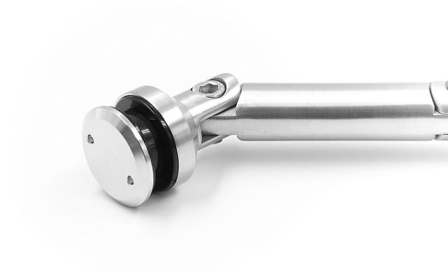 Крепление на три стекла 10-12 мм, штанга 82 мм, без зенковки tt204-82A SSS 8