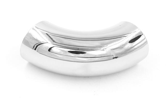 Отвод поручня под сварку удлиненный Ø38.1х1.5 мм, 800 Grit, полированный, (AISI 304) k095-5 3