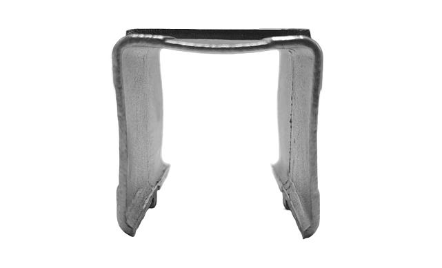 Соединитель для поручня с пазом 40х40 мм, шлифованный AISI 304 Фk545 5