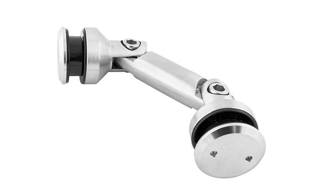 Крепление стекло-стекло, штанга 60 мм, без зенковки tt202-60А SSS 3