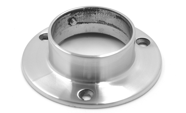 Фланец для трубы Ø50.8 мм, литой, шлифованный, (AISI 304) k022-4 3 Фланец для трубы Ø50.8 мм, литой, шлифованный, (AISI 304) k022-4 3