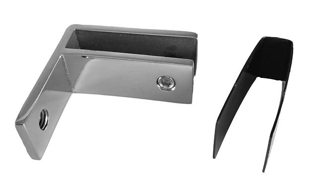 Коннектор стекло-стена верхний угловой t197 SSS 5