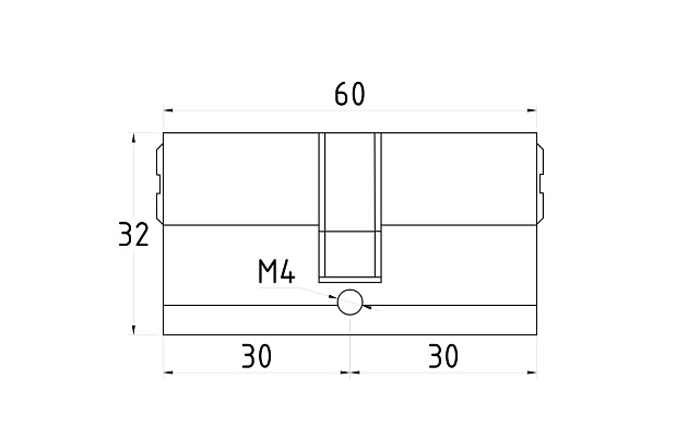 Замок угловой с круглым ригелем, вырез 14, нержавеющая сталь AISI 304, полированная t150-2 PSS 4 Замок угловой с круглым ригелем, вырез 14, нержавеющая сталь AISI 304, полированная t150-2 PSS 4