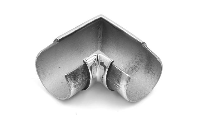 Отвод с пазом Ø42.4 мм, полированный (AISI 316) k230 3