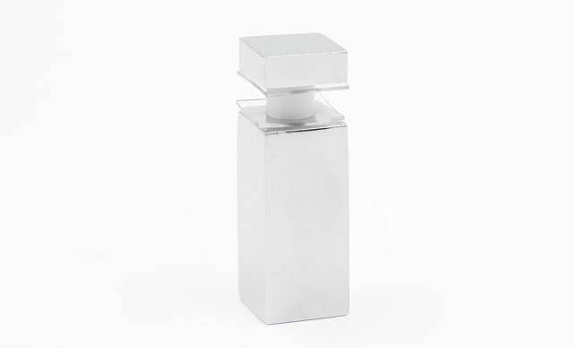 Соединитель труба-стекло сквозной, для 15х15, полированный t801 PSS 6 Соединитель труба-стекло сквозной, для 15х15, полированный t801 PSS 6