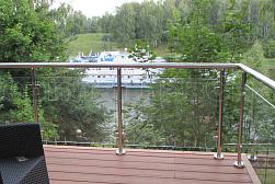 Перила и ограждения для террас в Воронеже. Готовые проекты ПерилаГлавСнаб - фото 22