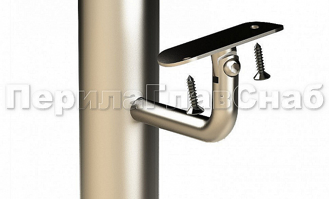 Стойка круглая Ø38.1: 3 ригеледержателя, под выносной поручень, полированная, высота 950 мм (AISI 304) k710 4 Стойка круглая Ø38.1: 3 ригеледержателя, под выносной поручень, полированная, высота 950 мм (AISI 304) k710 4