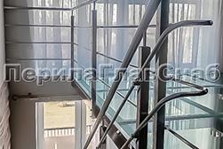 Ограждения маршевых лестниц и площадок в Воронеже. Готовые проекты ПерилаГлавСнаб - фото 21
