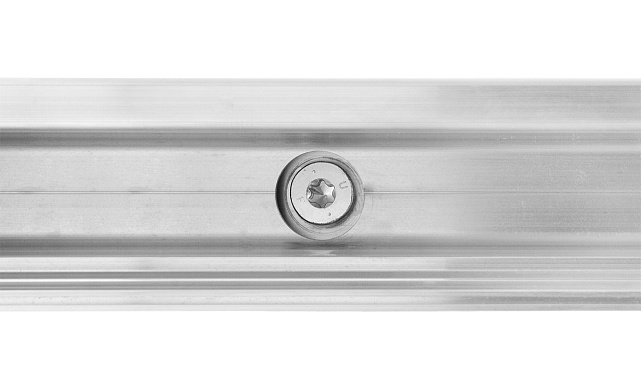 Комплект профиля зажимного для стекла 20мм и 10+10, с отверстием, НЕАНОД. алюминий 100х60мм, т100-2-20 7 Комплект профиля зажимного для стекла 20мм и 10+10, с отверстием, НЕАНОД. алюминий 100х60мм, т100-2-20 7