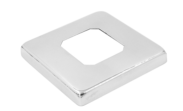 Стеклодержатель напольный 45х50х160 мм, для стекла 10-12 мм, литой, плоский, без сверления, нержавеющая сталь AISI 304, полированная k275-5 5 Стеклодержатель напольный 45х50х160 мм, для стекла 10-12 мм, литой, плоский, без сверления, нержавеющая сталь AISI 304, полированная k275-5 5