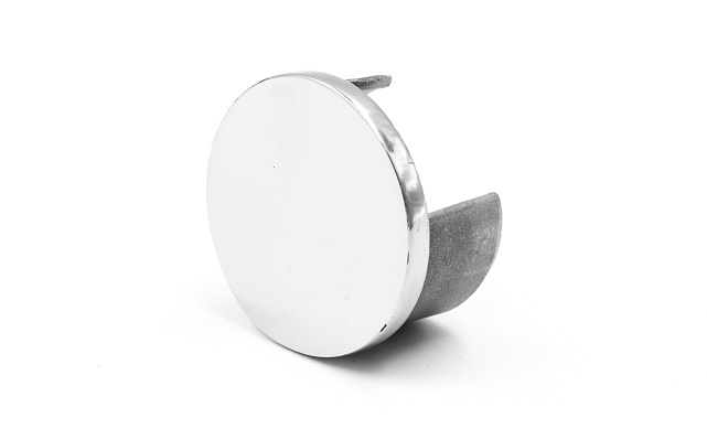 Заглушка для поручня с пазом Ø42.4 мм, 5х34 мм полированная (AISI 304) k099-3  5 Заглушка для поручня с пазом Ø42.4 мм, 5х34 мм полированная (AISI 304) k099-3  5