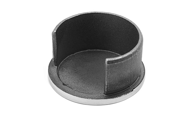 Заглушка с пазом на трубу Ø48.3 мм полированная (AISI 304) k235 4 Заглушка с пазом на трубу Ø48.3 мм полированная (AISI 304) k235 4