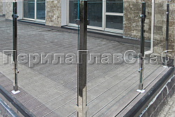 Перила и ограждения для террас в Воронеже. Готовые проекты ПерилаГлавСнаб - фото 21