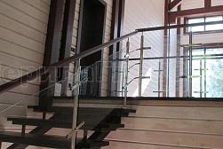 Перила на второй этаж в Воронеже. Готовые проекты ПерилаГлавСнаб - фото 8