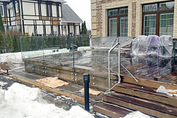 Перила и ограждения для террас в Воронеже. Готовые проекты ПерилаГлавСнаб - фото 3